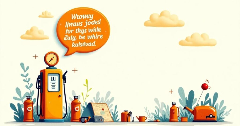 Octane Powered Humor Exploring the World of Gasoline Wordplay