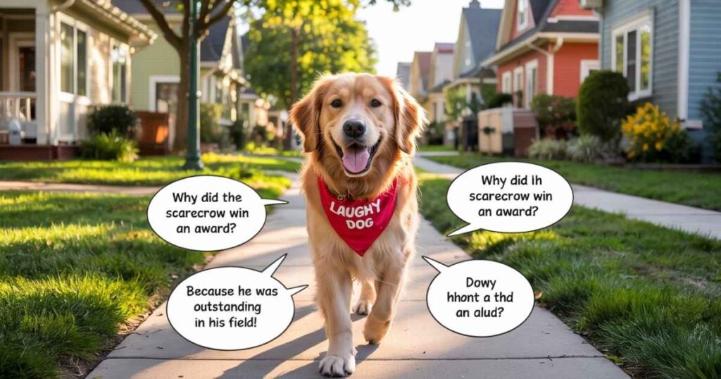 Fun and Punny Dog Walking Moments 