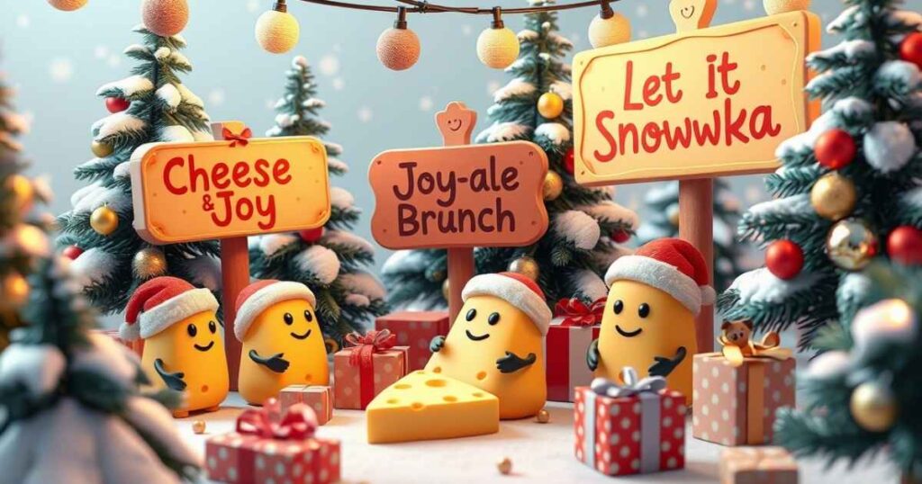 Cheesy Christmas Great Puns! 