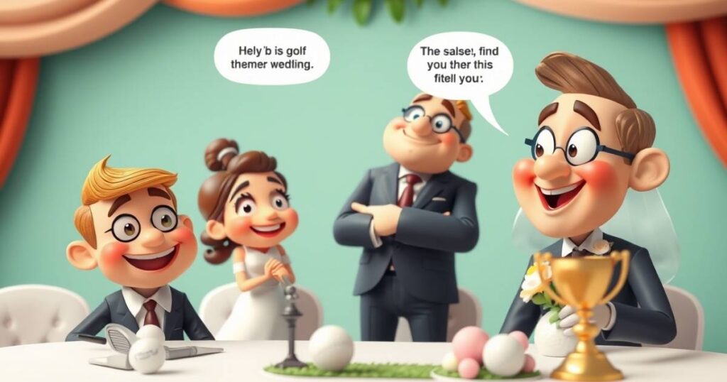 Dad Jokes About Golf Wedding Pun-Filled Quips