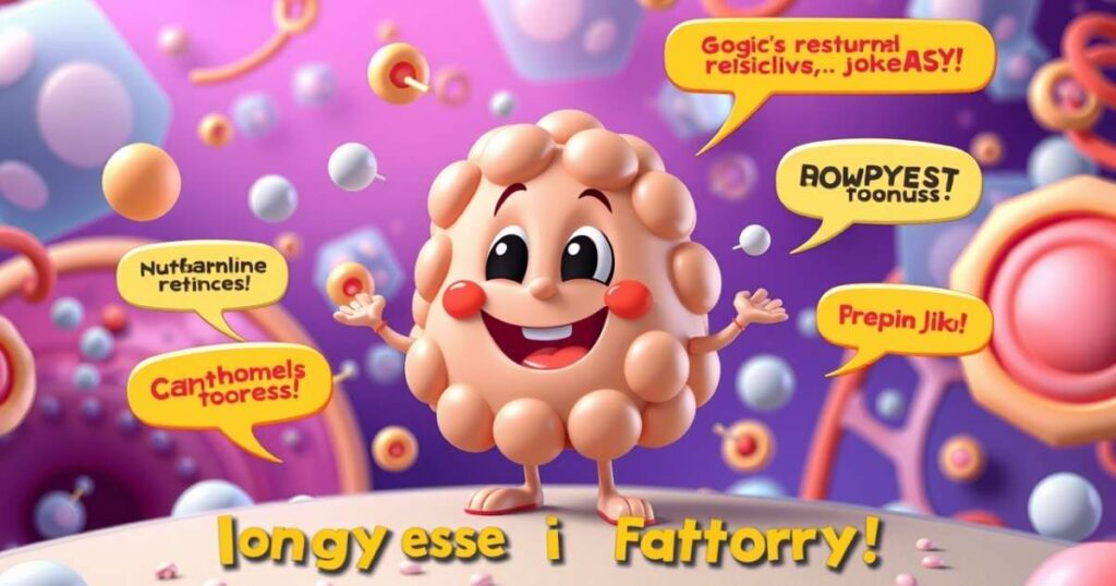 Golgi Apparatus Jokes Processing the Punchlines