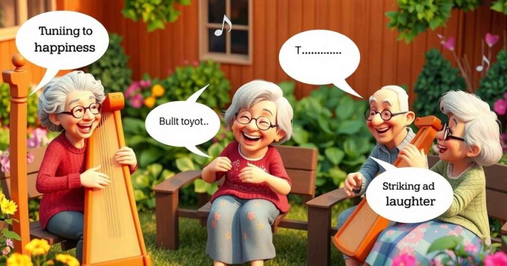 Harp Puns for Elderly
