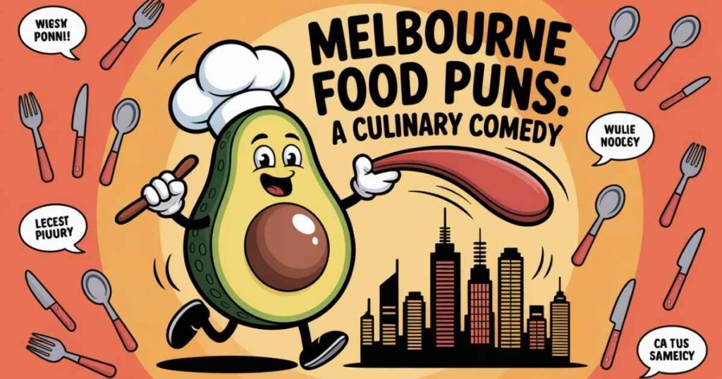Melbourne Food Puns A Culinary Comedy