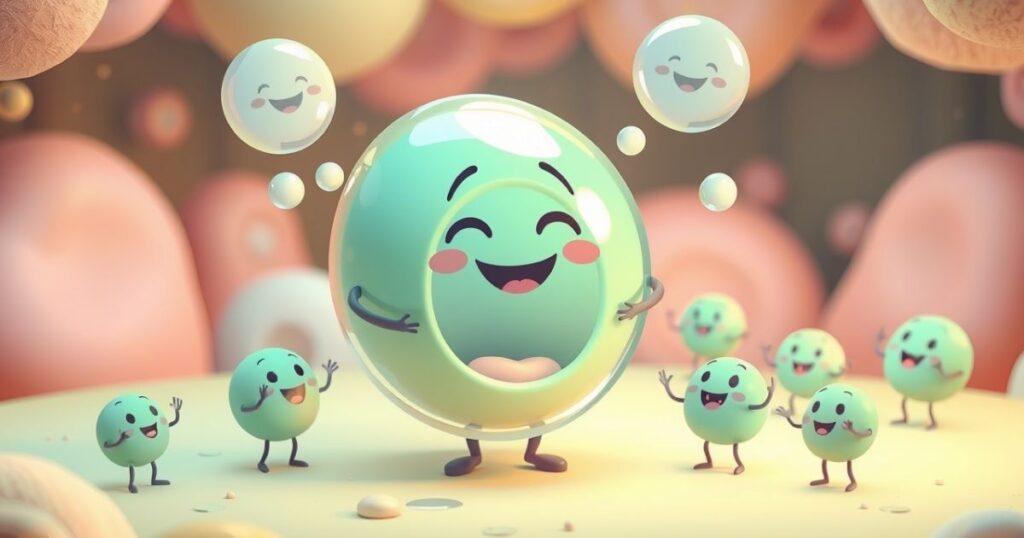 Vacuole Humor Emptying Out with Giggles