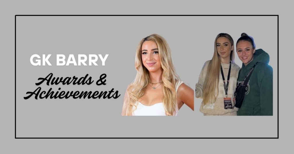 GK Barry Awards & Achievements