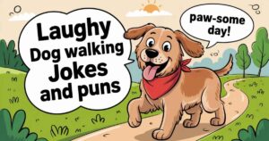 205+ Laughy Dog Walking Jokes and Puns