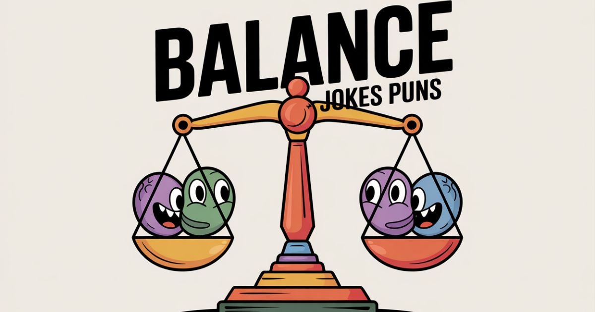55+ Best Balance Jokes and Puns 