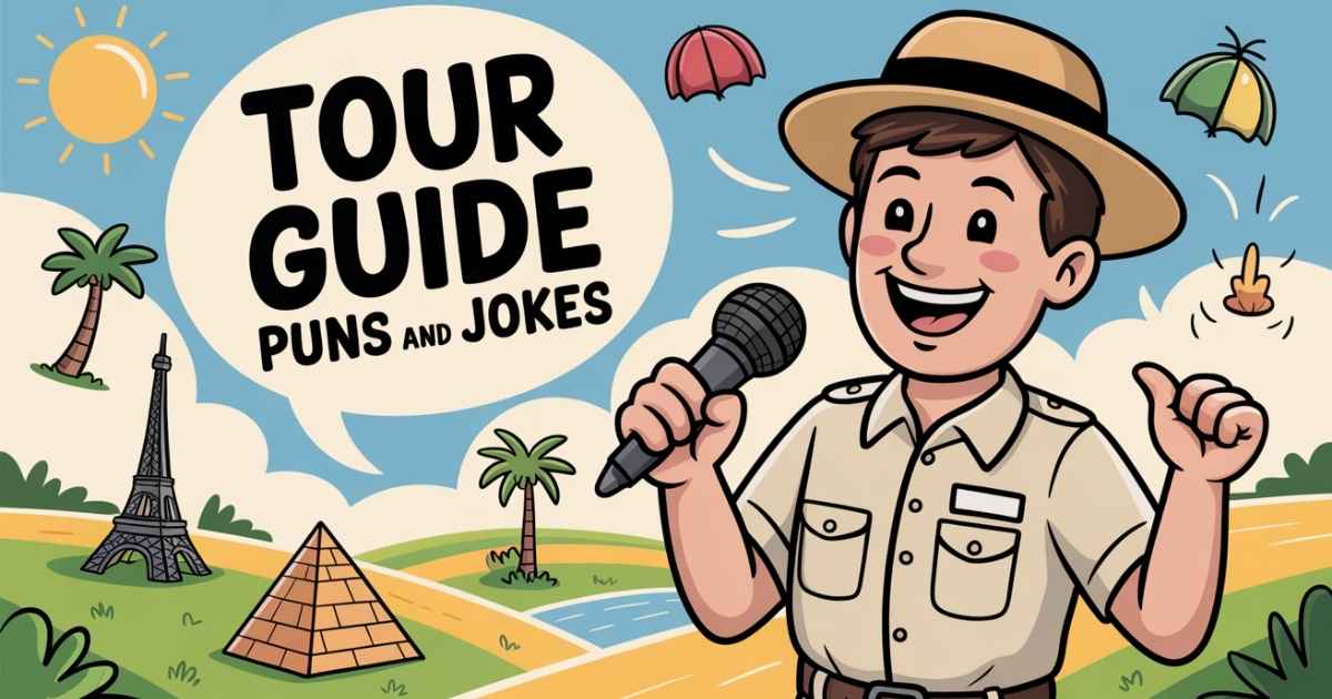 155 Best Tour Guide Puns and Jokes Explore the Funniest Travel Humor