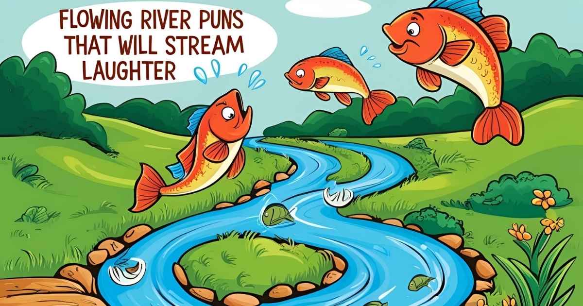177 Flowing River Puns That Will Stream Laughter Into Your Day