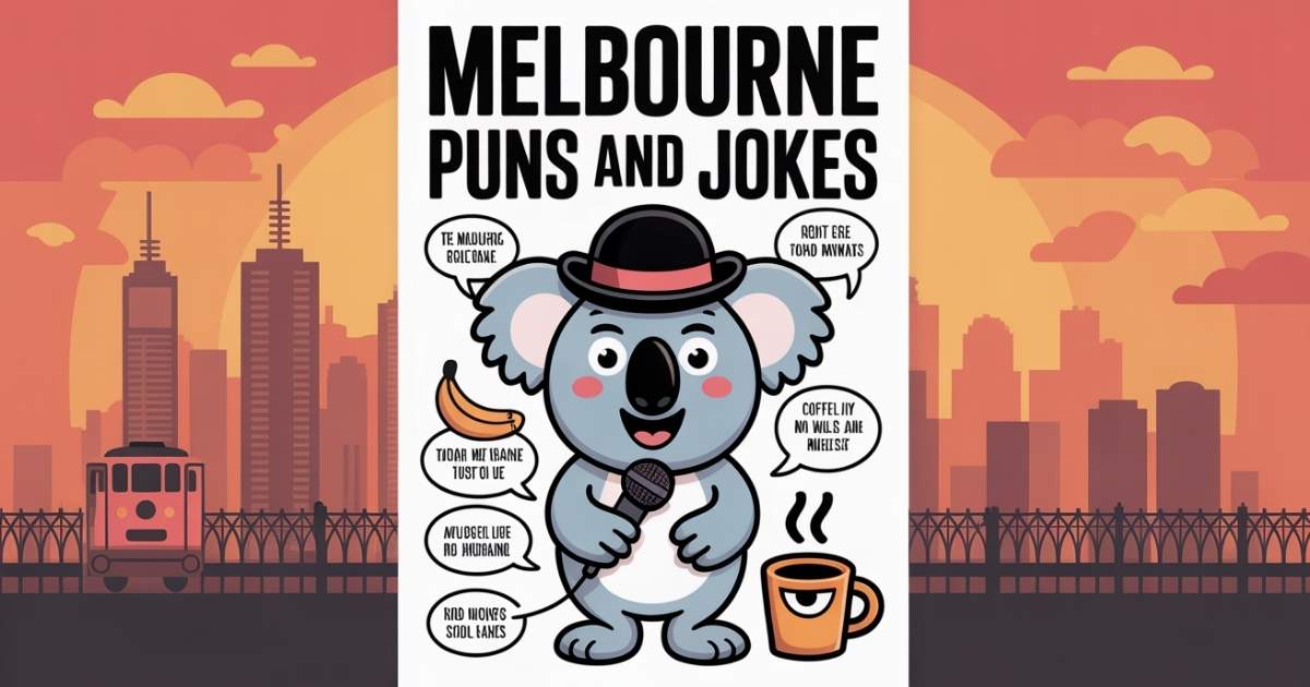 Melbourne Puns and Jokes