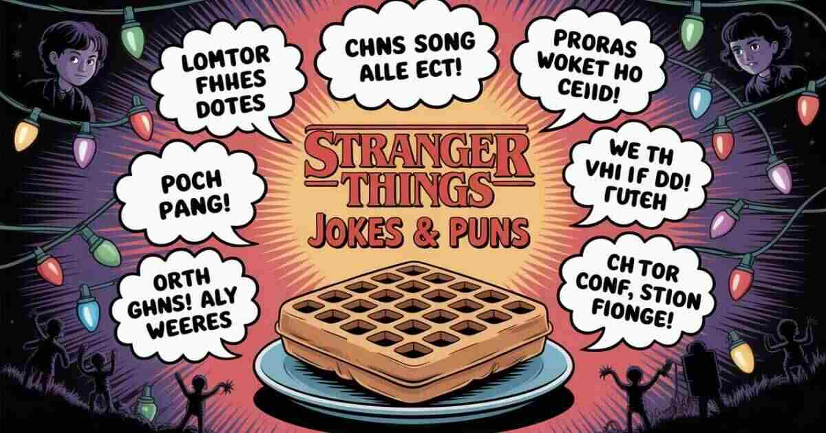 Stranger Things Jokes & Puns