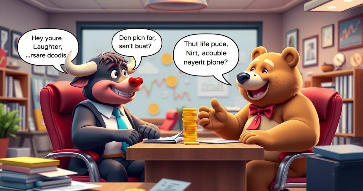 Trading Puns & Jokes