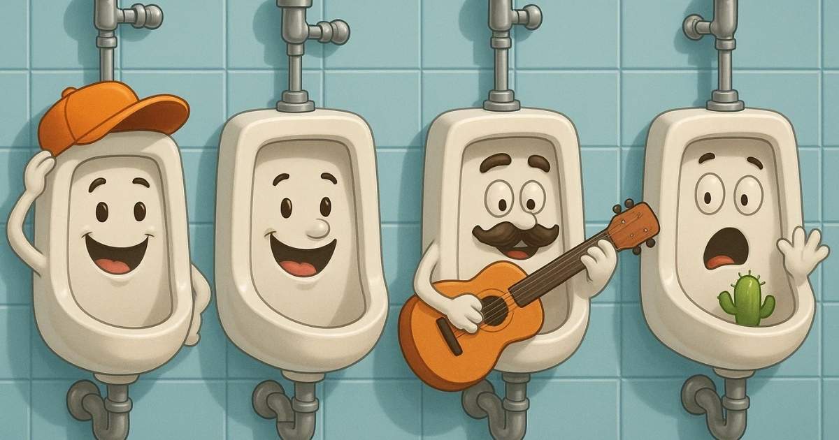 Urinal Puns and Jokes
