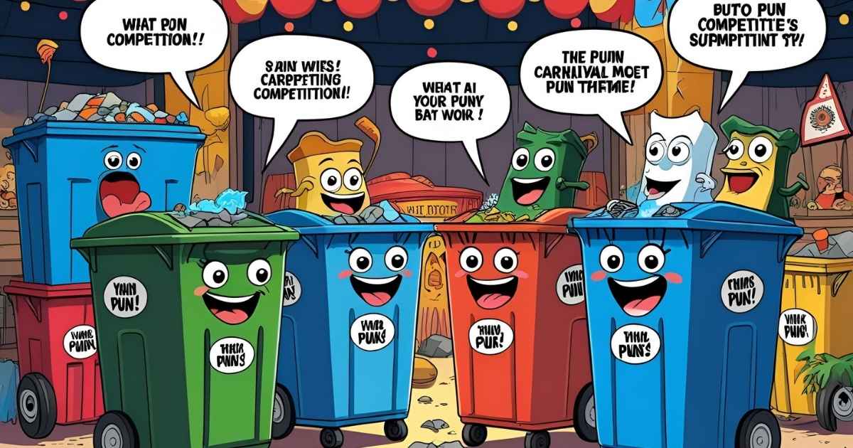 Trash Can Puns